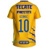 Tigres UANL Andre-Pierre Gignac 10 Hjemme 2021-22 - Herre Fotballdrakt